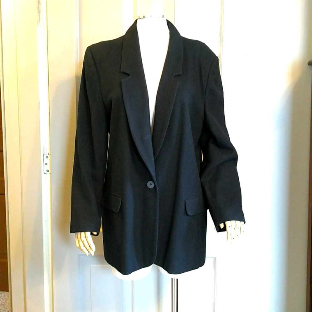 Norton McNaughton Wool Peacoat/Blazer GUC (14)